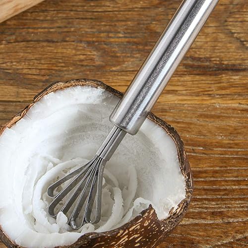 Miniatura 7 de Raspador de coco, removedor de carne de coco de acero inoxidable, cuchillo abridor de coco, accesorio para cocina y hogar
