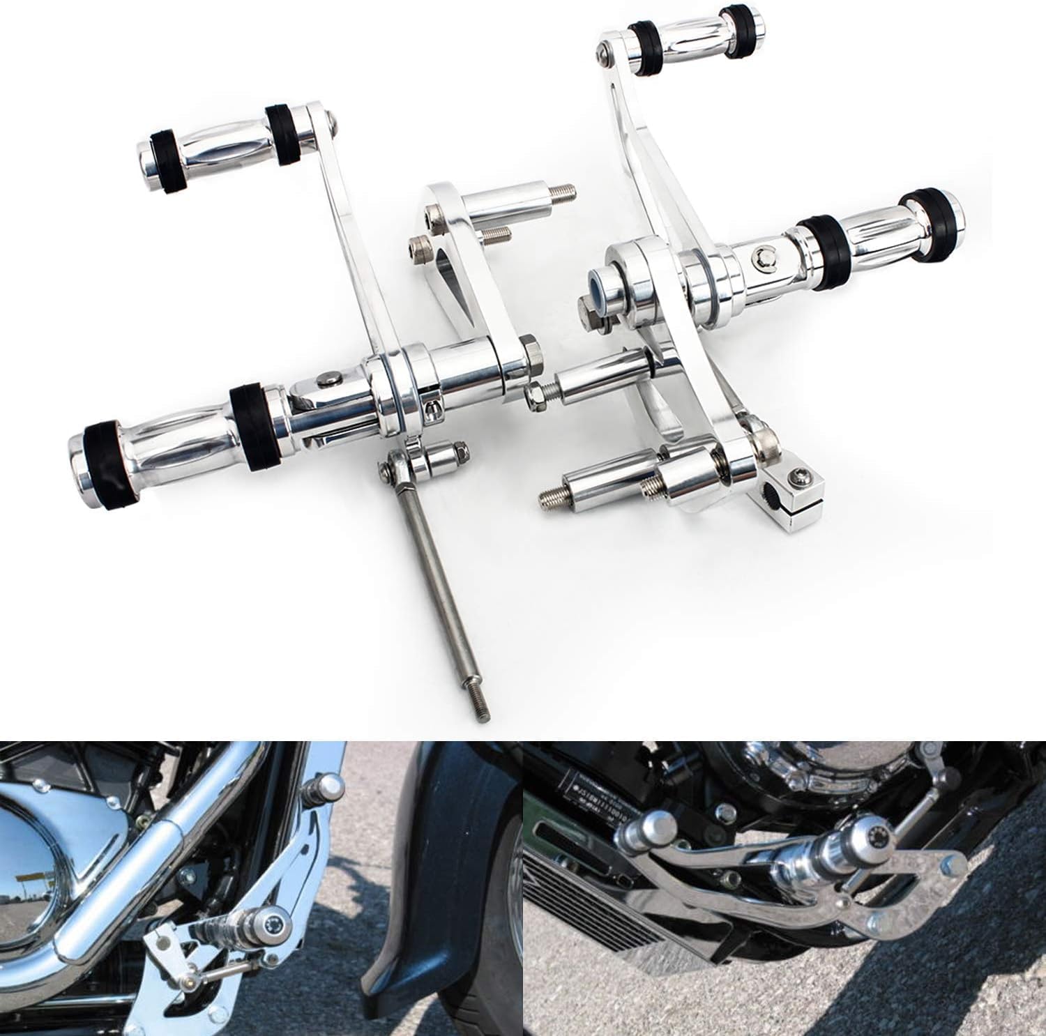 SFriding Forward Controls Foot Pegs for Suzuki C800 M800