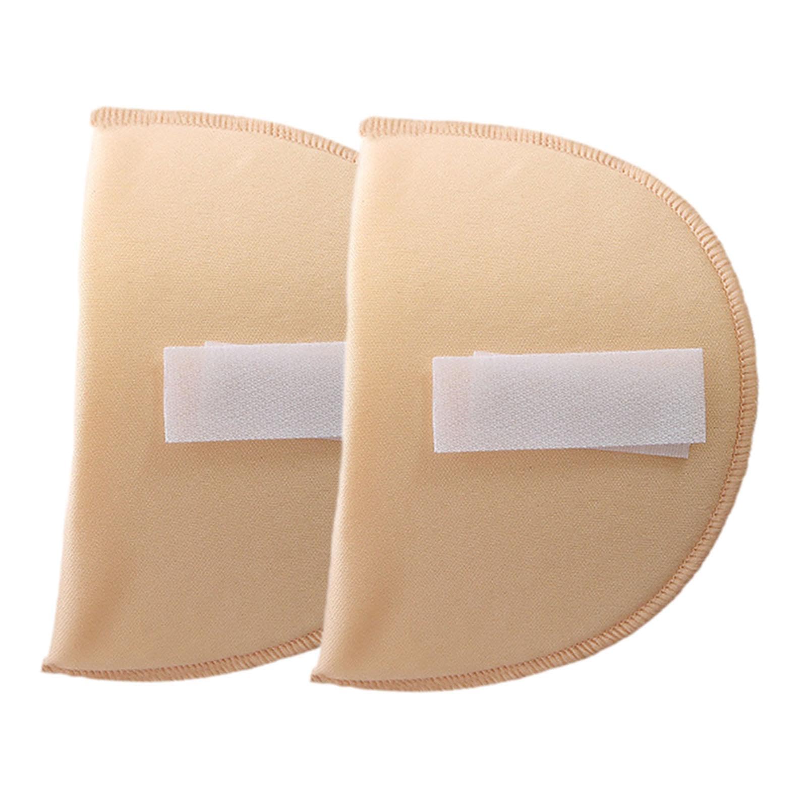 1 Pair Women Shoulder Pads Portable Professional Blazer Sponge Shoulder Pads 1cm Skin Color| Stylish Fashion Wear | Trendy Clothing-image-29
