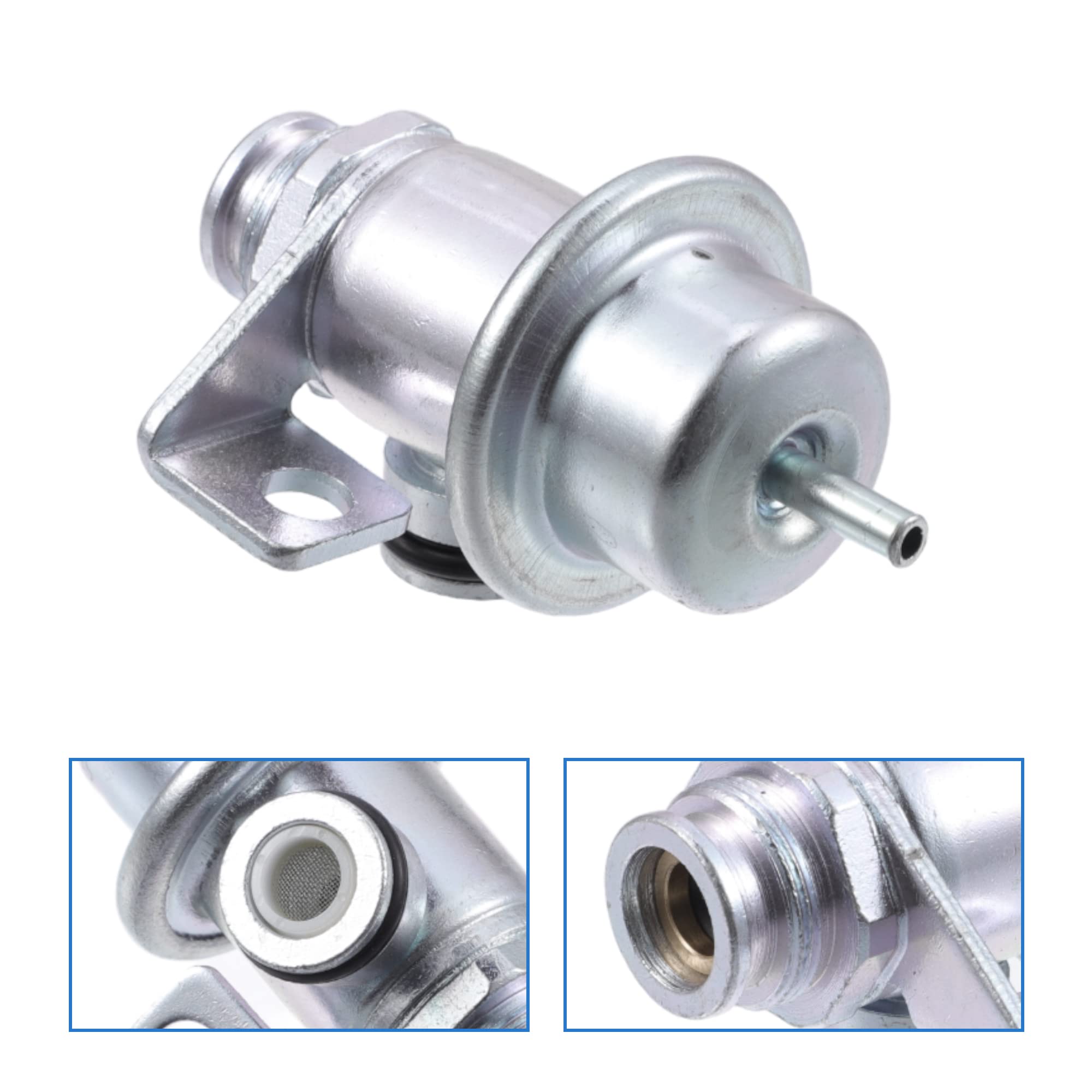 X AUTOHAUX Regulador De Presión De Combustible Para Buick Century 93-96 | 8Mm Agujero Montaje, 17091410, Para Cadillac Deville 91-95, Para Chevrolet Malibu 97-98, Para Pontiac Grand Am 92-99
