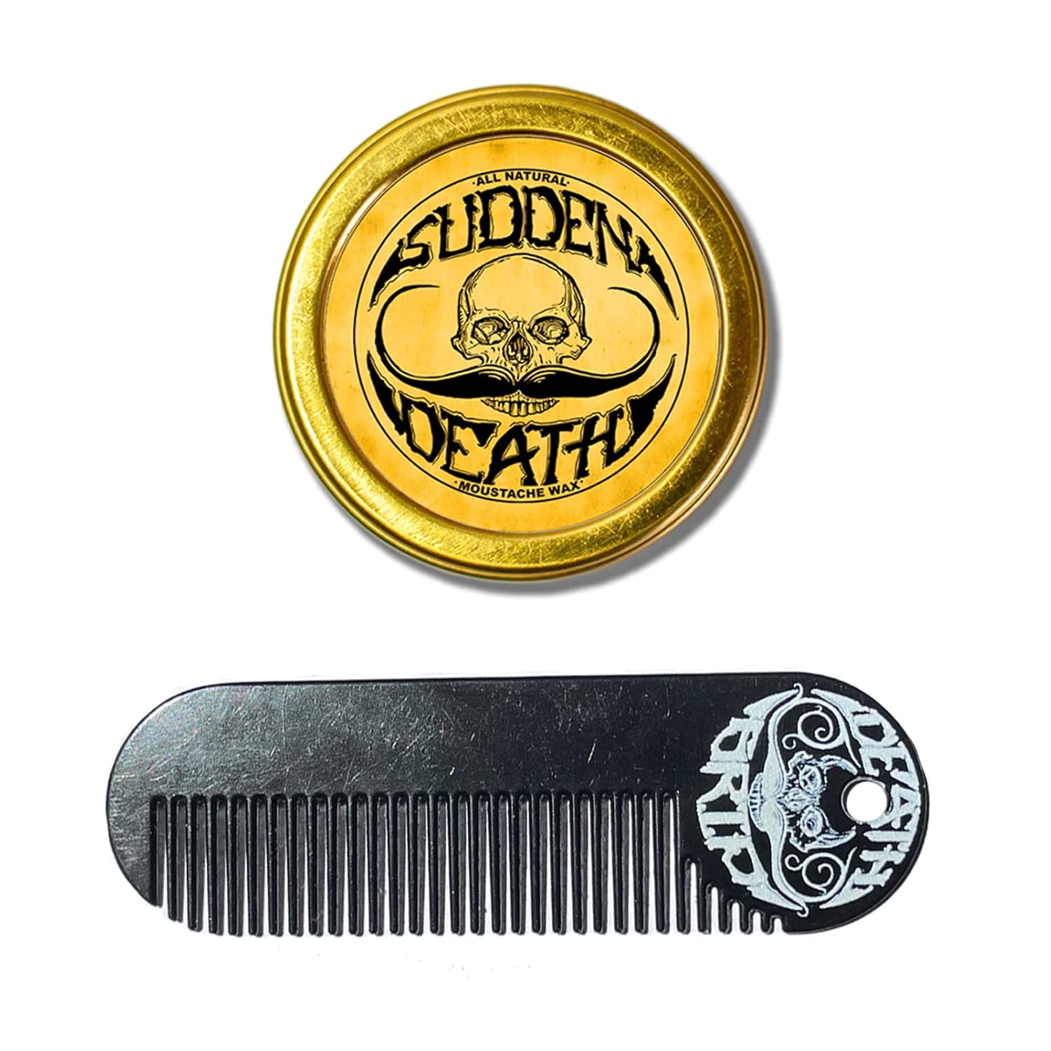 THE VINTAGE GROOMING CO. Sudden Death Strong Hold Mustache