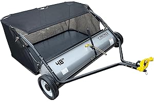 48" Tractor Lawn Sweeper, 20 Cu Ft Capacity & Adjustable Height