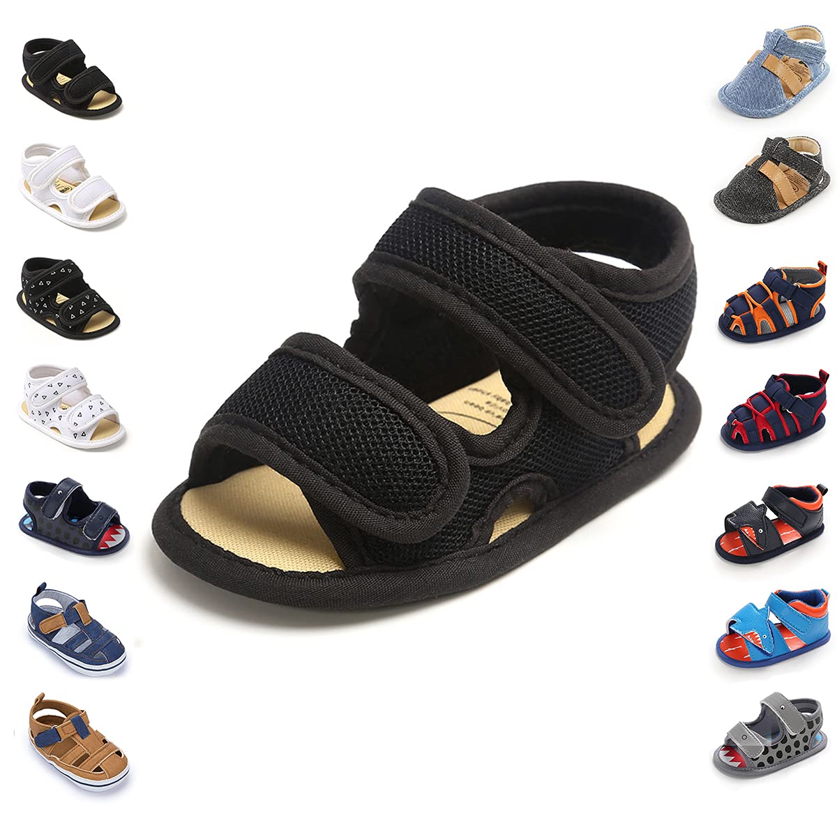 Sawimlgy Newborn Infant Baby Boys Girls Cute Cartoon Slipper Soft Non Skid Sole Slip On House Animal Indoor Sock Shoes Crib Moccasins for New Walkers