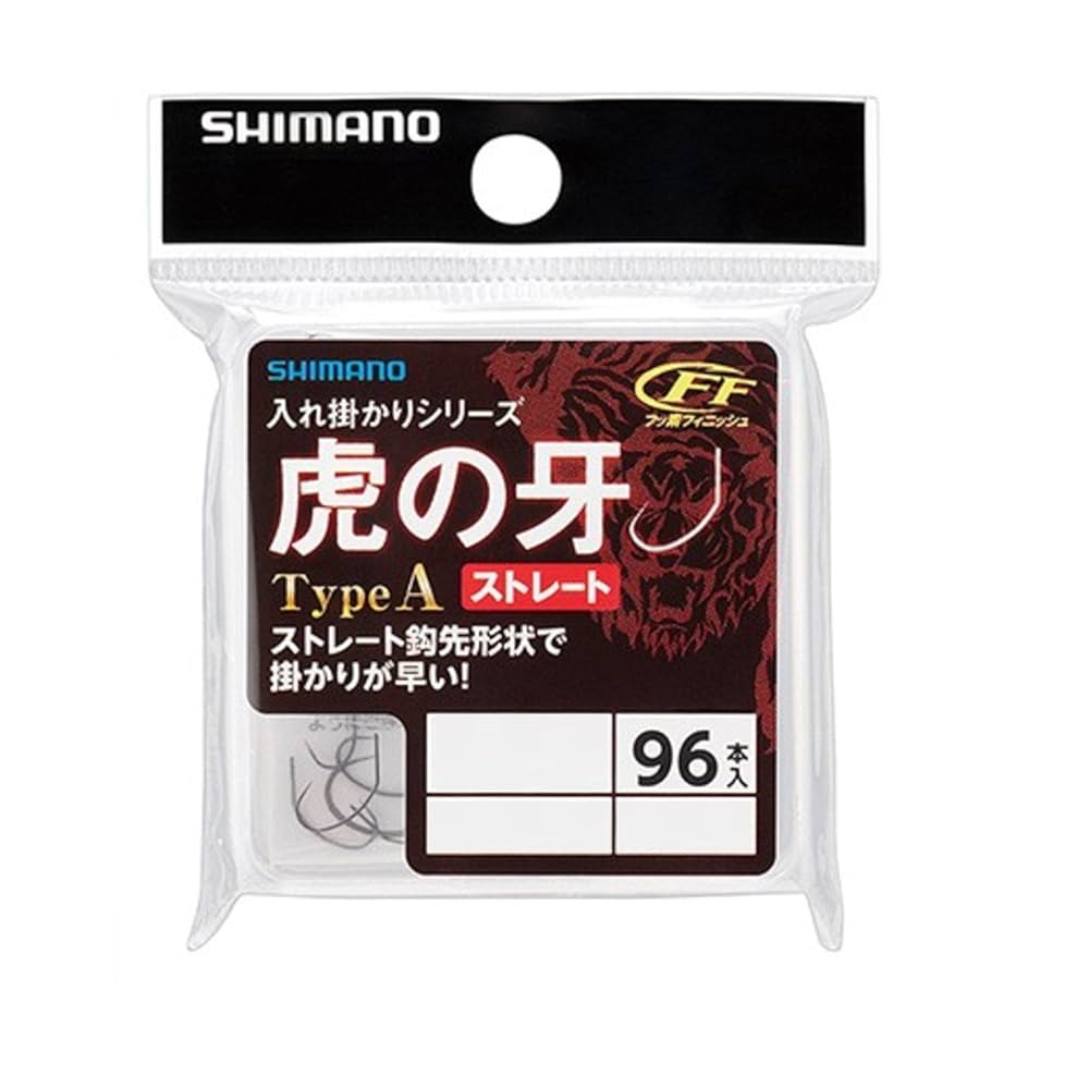 虎96 Amazon | シマノ(SHIMANO) 虎の牙 TypeA ストレート HOOK 96本