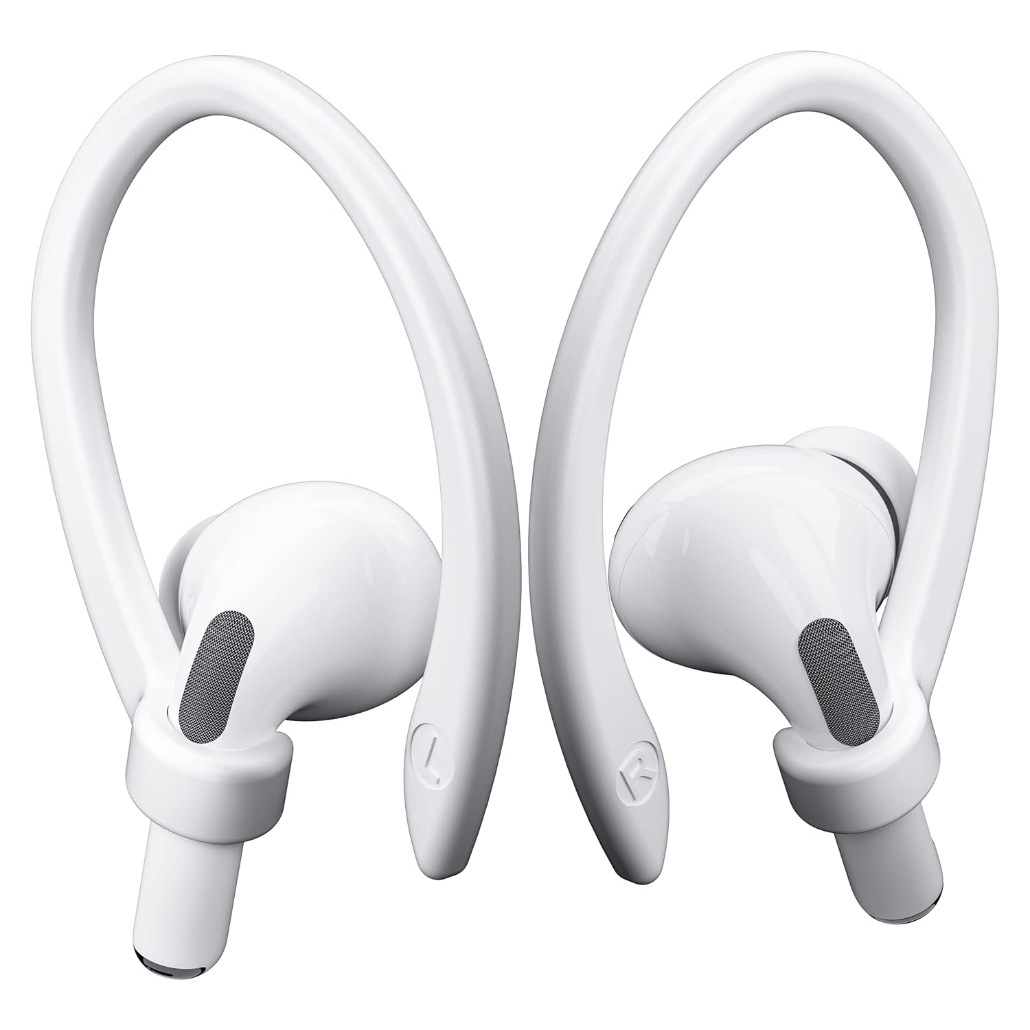 2 Pairs AirPods Ear Hooks for AirPods Pro 2 Pro 4 3 2 1 - Upgraded Anti Slip
