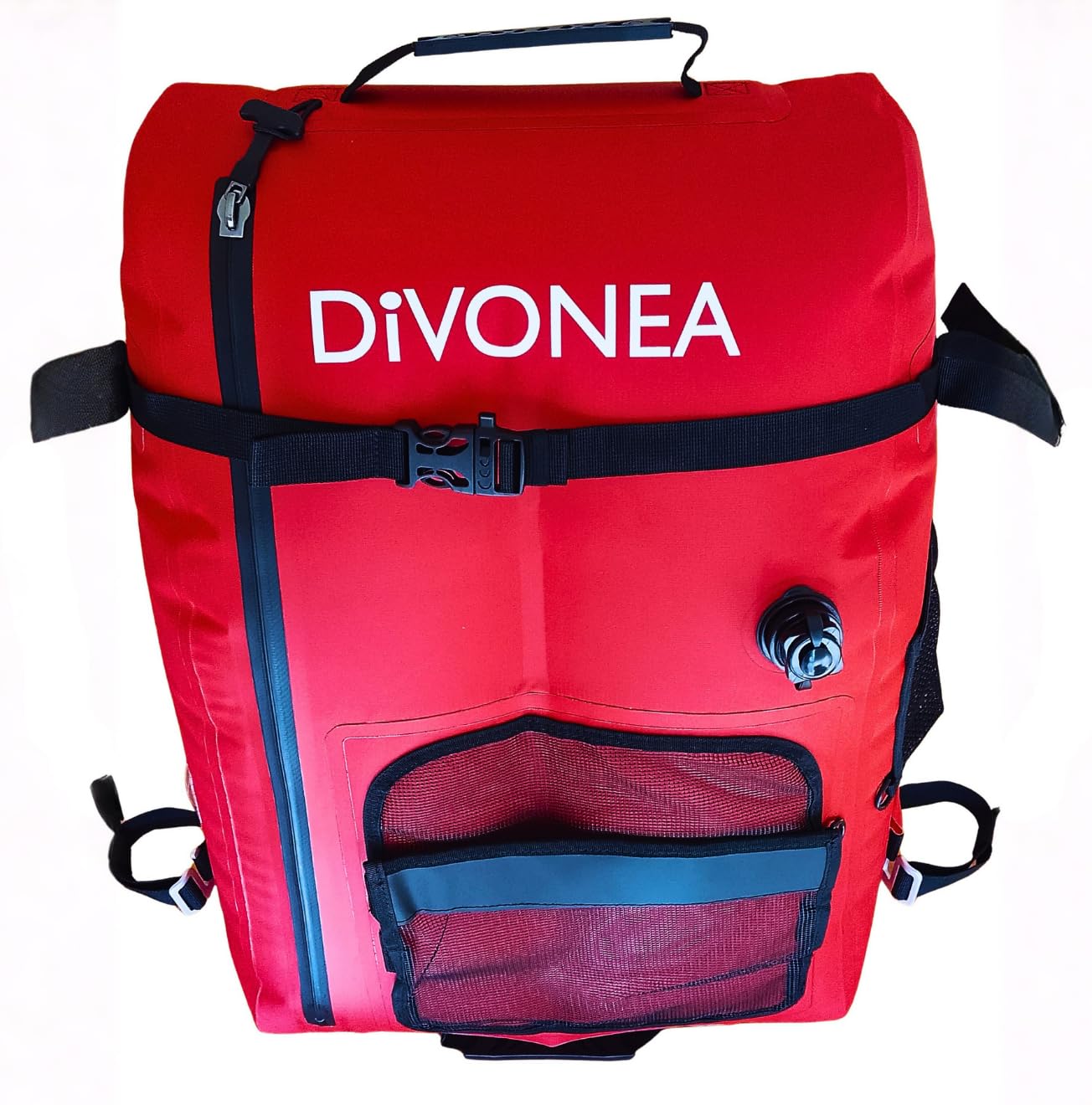 DiVONEA | Zaino impermeabile XL trasformabile in boa di segnalazione per immersioni - Accessori inclusi