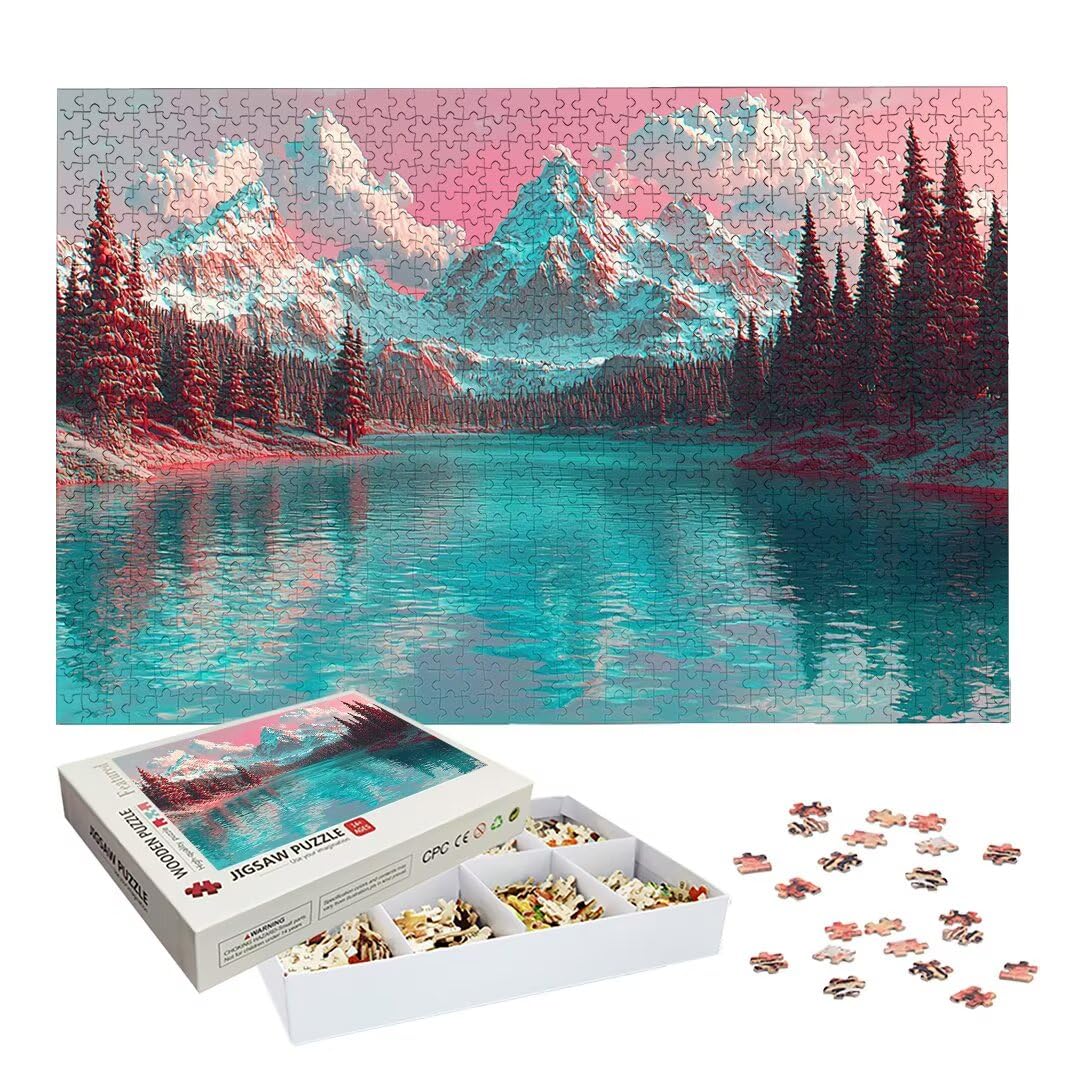 Puzzle Lago, Puzzle 3000 Piezas para Adultos, Regalo Mujer/Hombre -2215