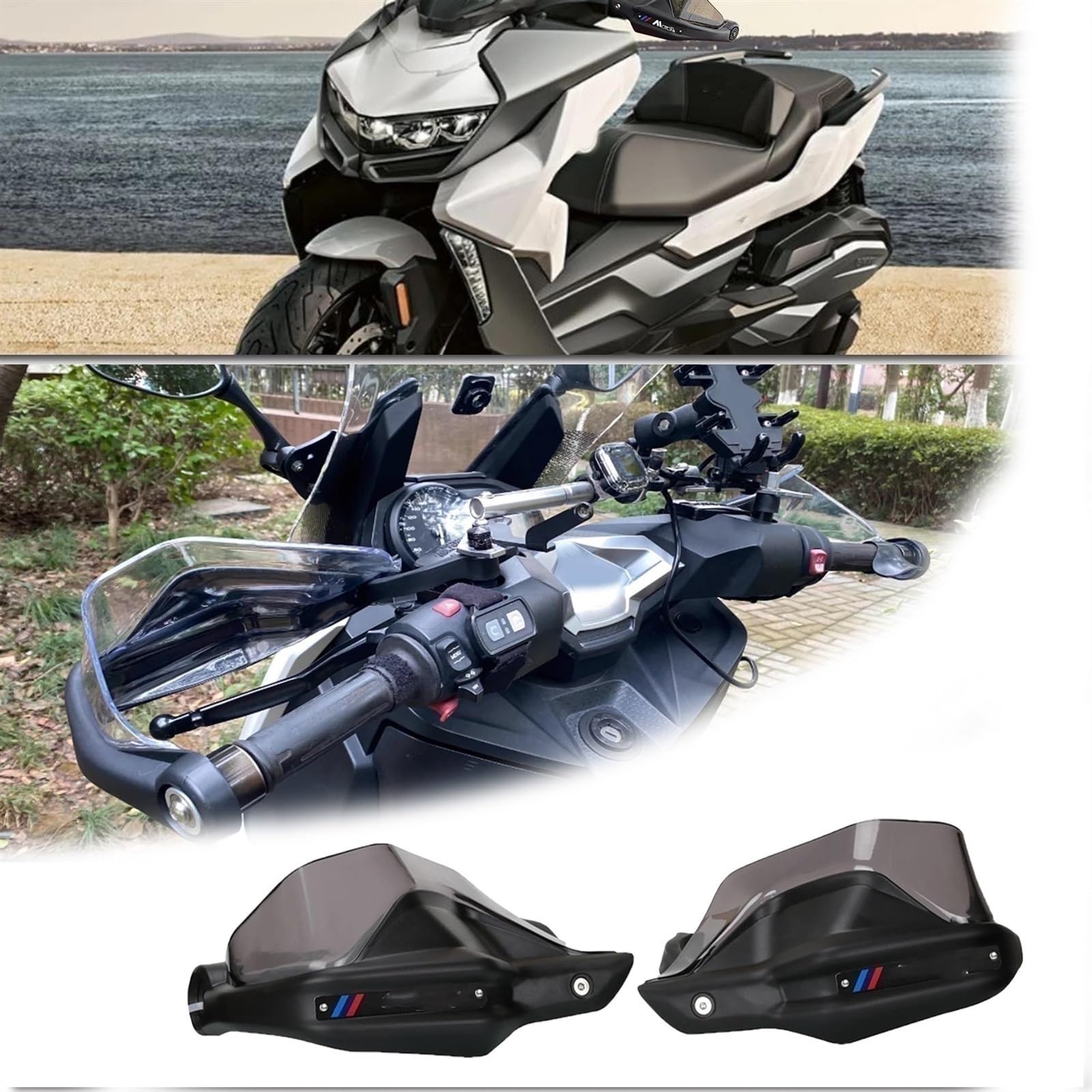 Protezioni Paramani Per BMW R 1300 GS E Modelli ADV 2023-2024 - Nero, Alluminio Aeronautico - Foto 11
