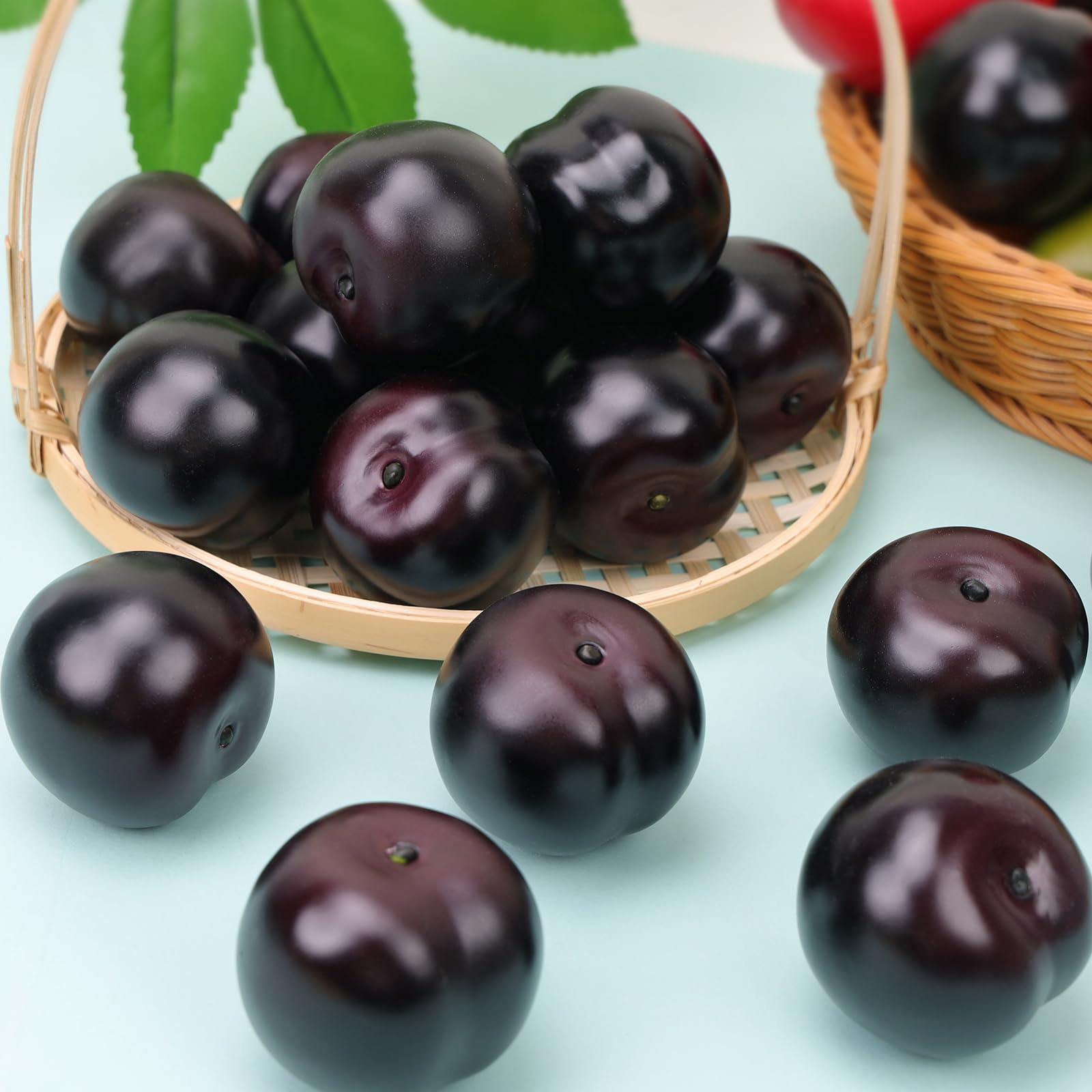 Künstliche Himbeeren - 40 Stück Deko Beeren Für Zuhause