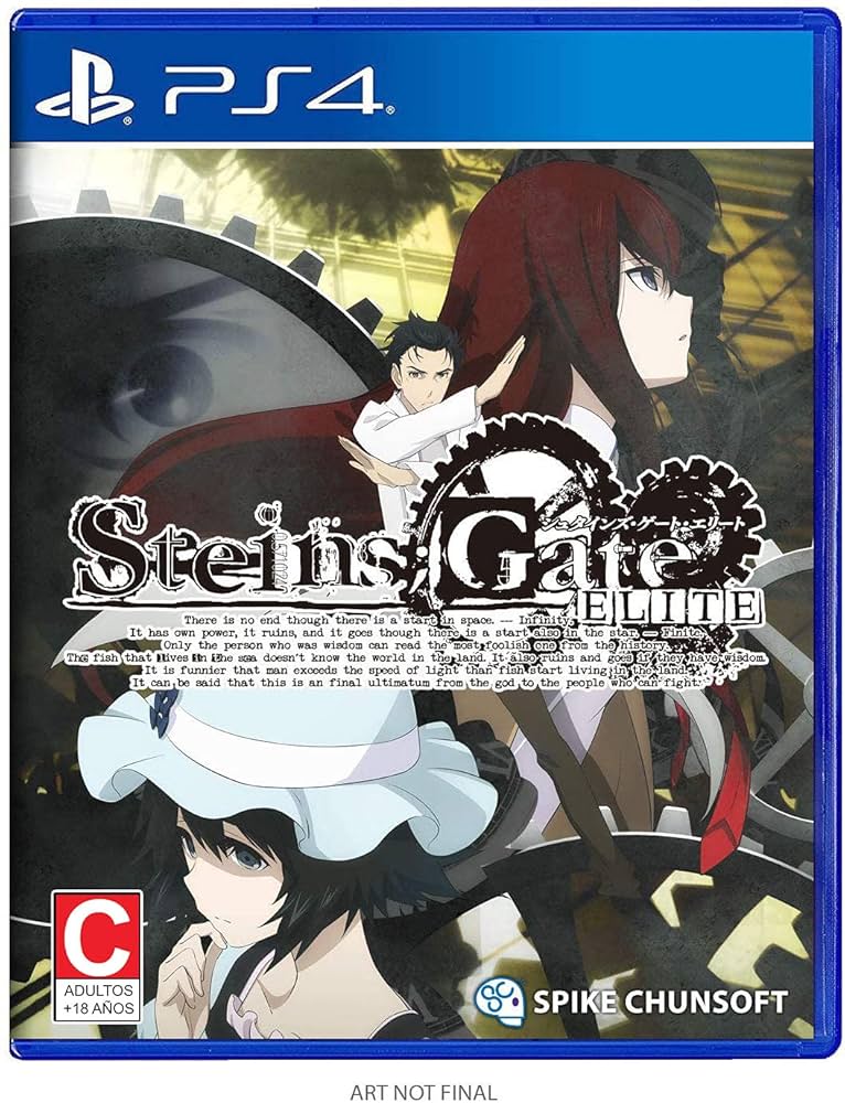 Steins;Gate Elite (輸入版:北米)- PS4 Amazon.com: STEINS;GATE ELITE - PlayStation 4 : Sega of