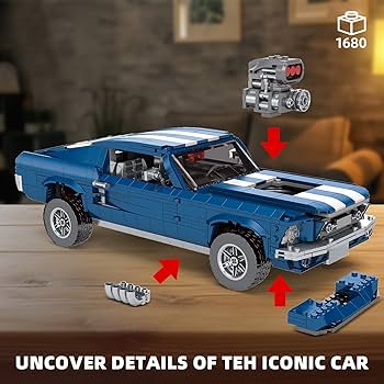 Amazon.com: Creater Expert GT 1976 Building Blocks Toys