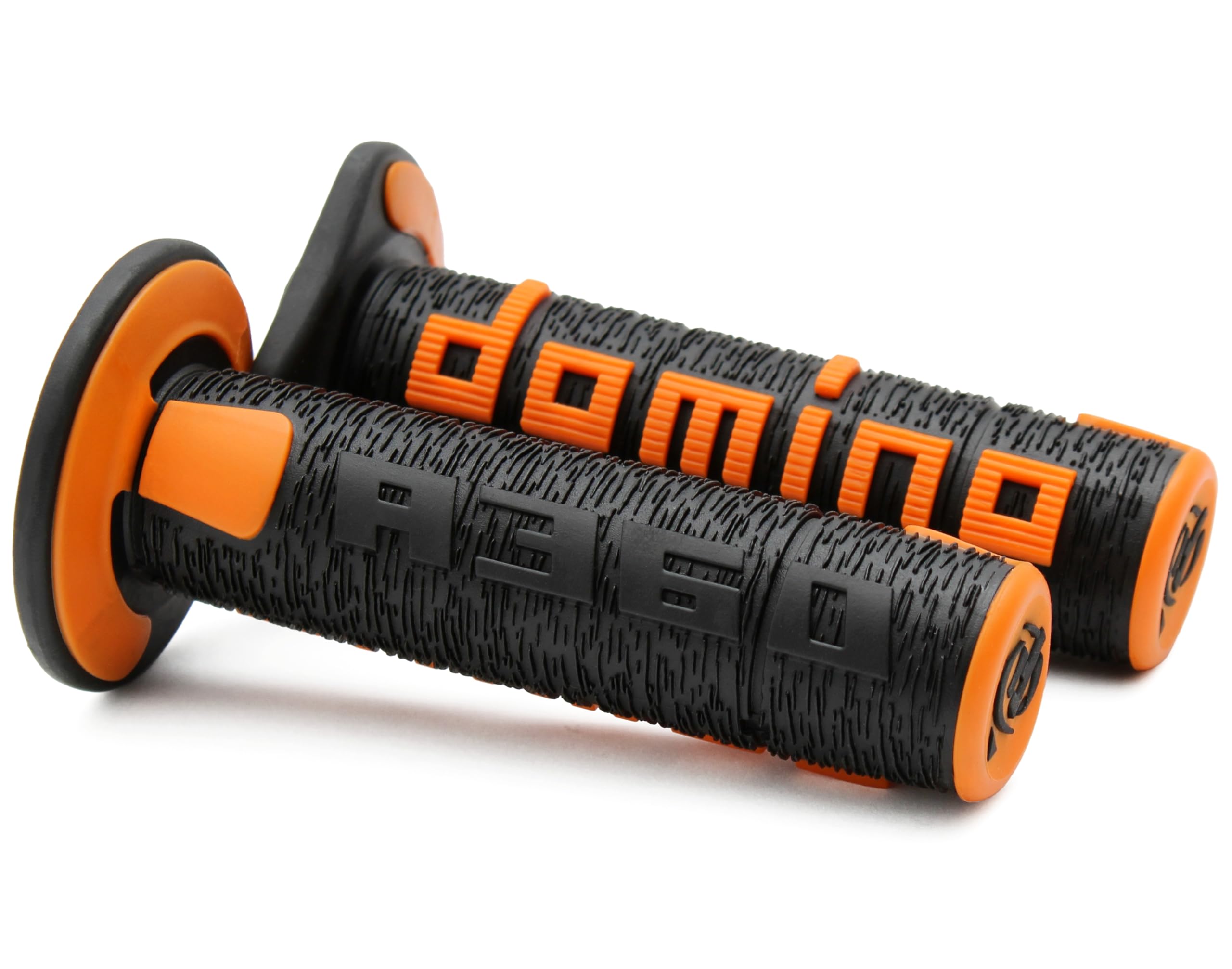 Coppia MANOPOLE Nero/Arancio off Road