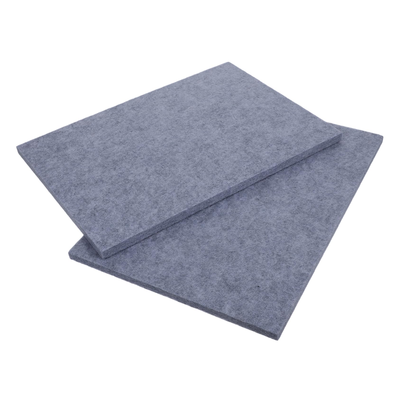 VILLCASE 2Pcs Thick Felt Pads for Ironing and Sound Absorption Sound Dampening Wall Covering Tiles for Quilting and Sewing Projects