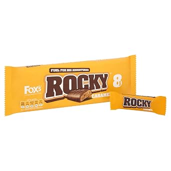 Fox's Rocky Caramel Biscuits 8 Pack 168G
