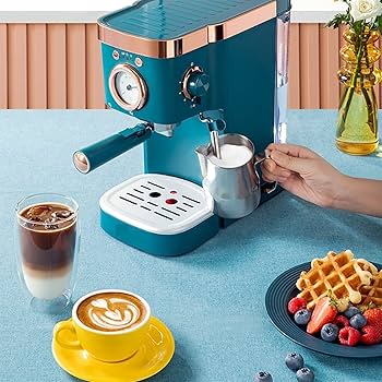コーヒーメーカー・エスプレッソマシン Coffee maker Amazon｜1.2L 3IN1 新しいエスプレッソコーヒーマシン、20 バー
