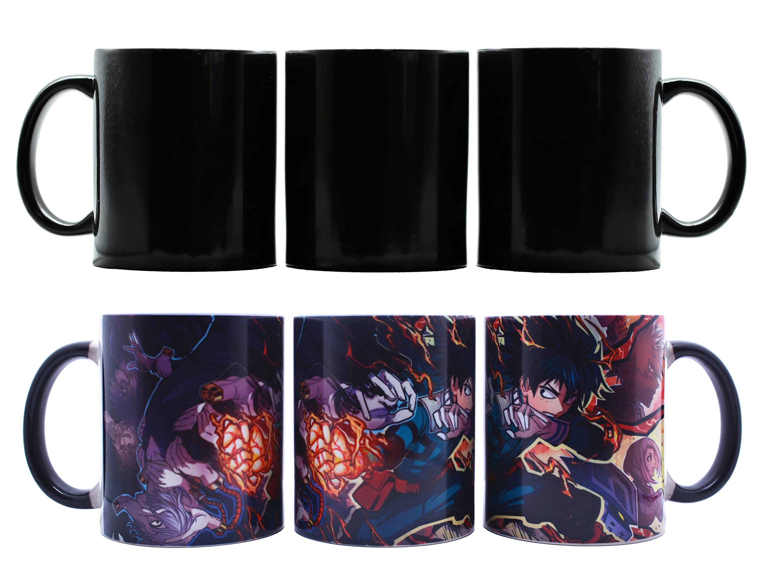 Anime characters Academia Thermal change cup F