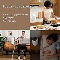 Vista 7 de LEVOIT Purificadores de aire para dormitorio, hogar, dormitorio, verificado por AHAM, limpiador de filtro 3 en 1 con almohadilla de aroma, filtros