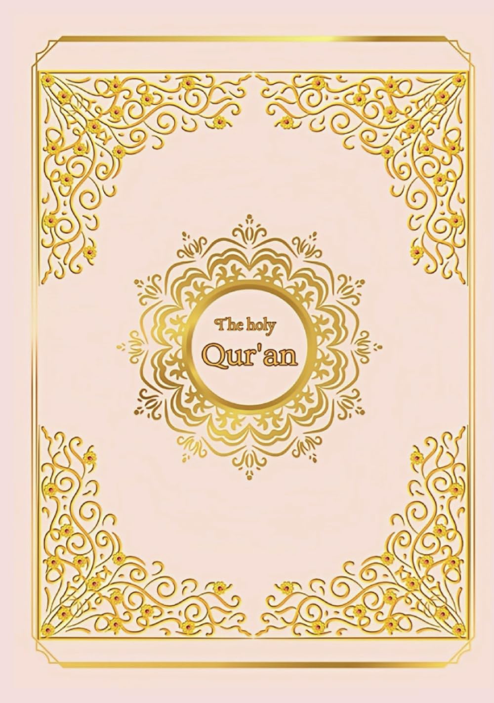 the holy quran english translated version: pink quran english version