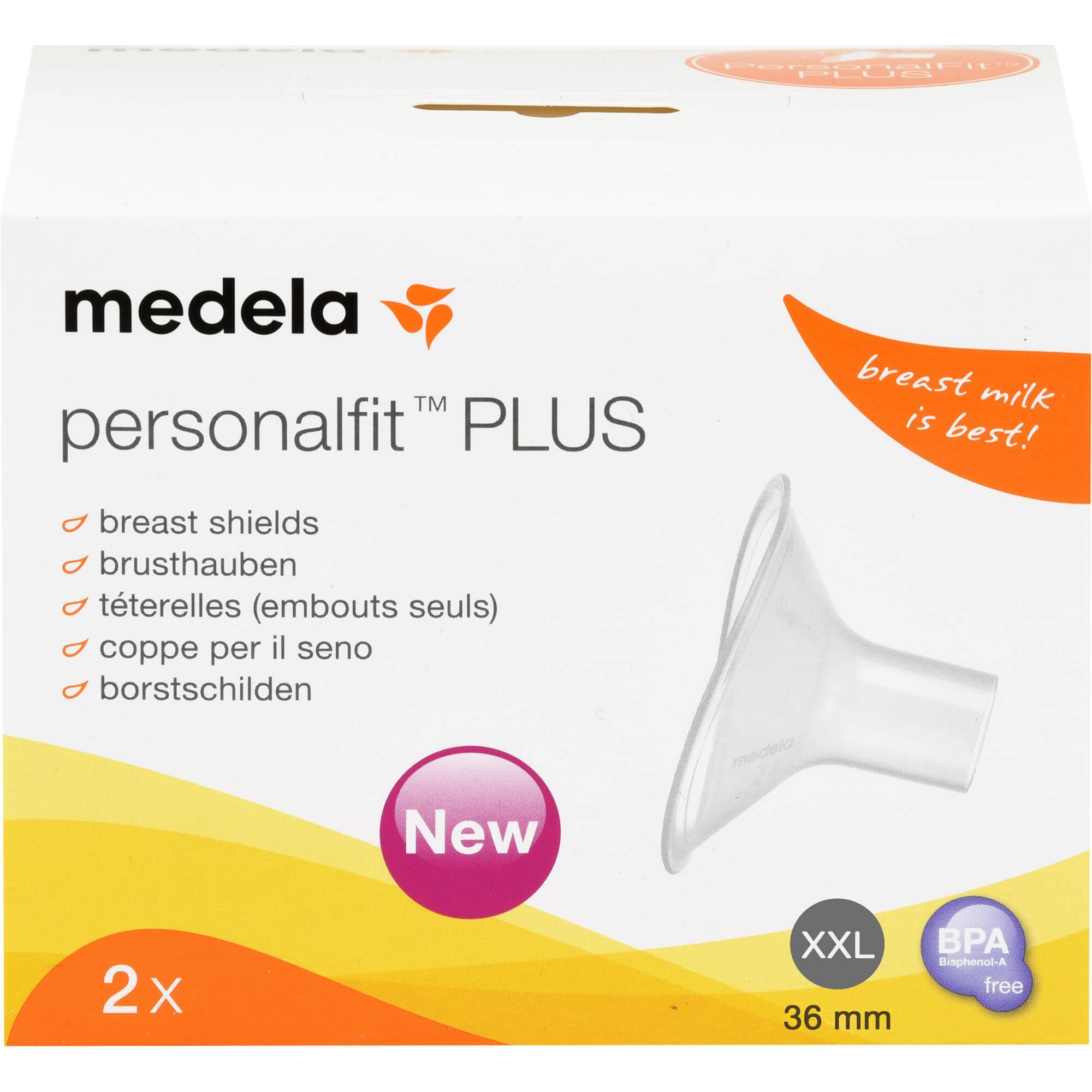 Medela PersonalFit plus Brusthaube Gr. XXL 36 mm, 2 pz Accessorio