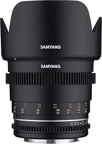 Miniatura 5 de Samyang 1.969 in T1.5 de alta velocidad Full Frame VDSLR MK2 Cine Lens para Canon EF