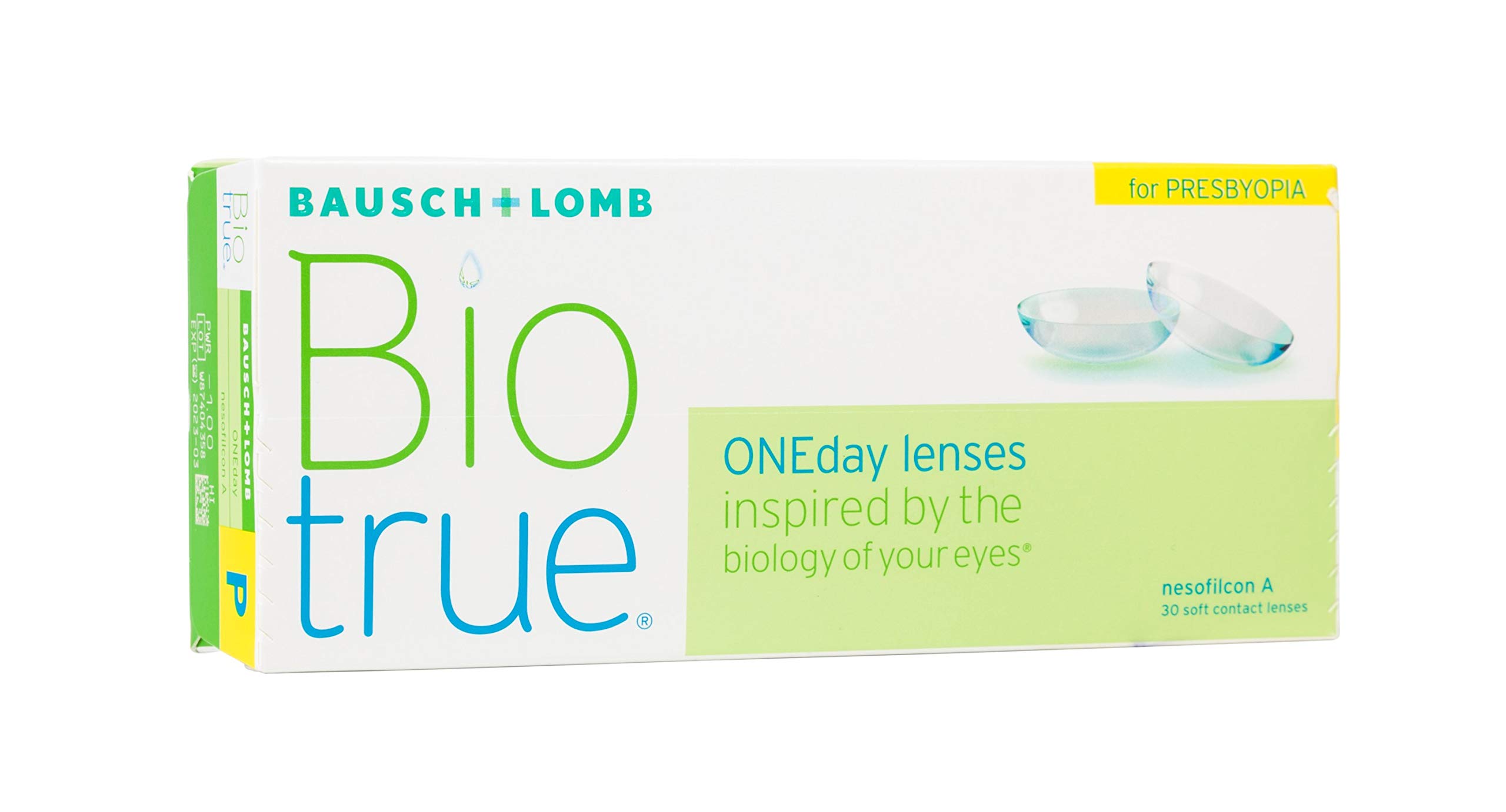 Biotrue ONEday for Presbyopia Tageslinsen, 30 Stück, Add High, +00,00 Dpt,