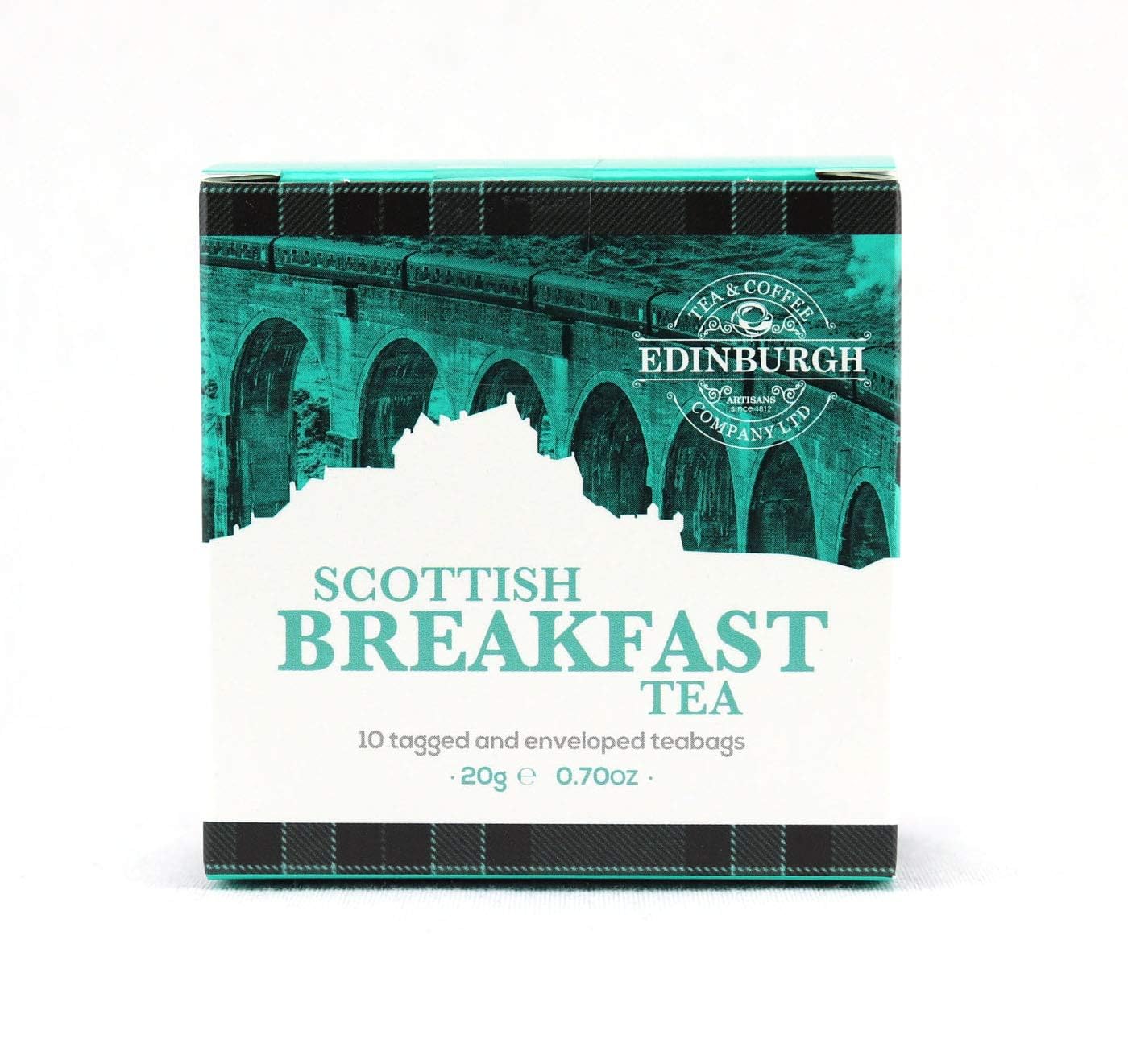 Edinburgh Tea & Coffee Company, The Scottish Collection 4-Flavor Variety Pack, 40-Count Tea Sachets