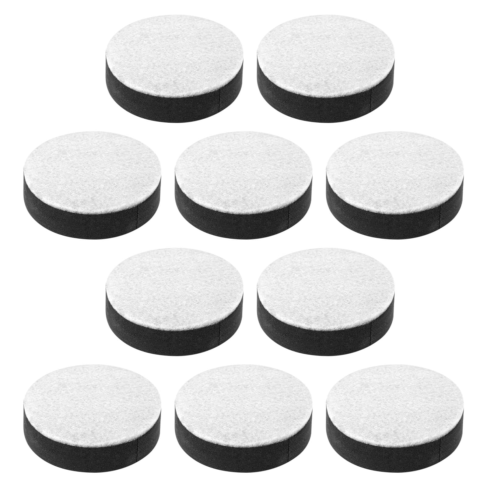 10 Pcs Self-Adhesive Furniture Risers, Round Bed Table Chair Sofa Lifters