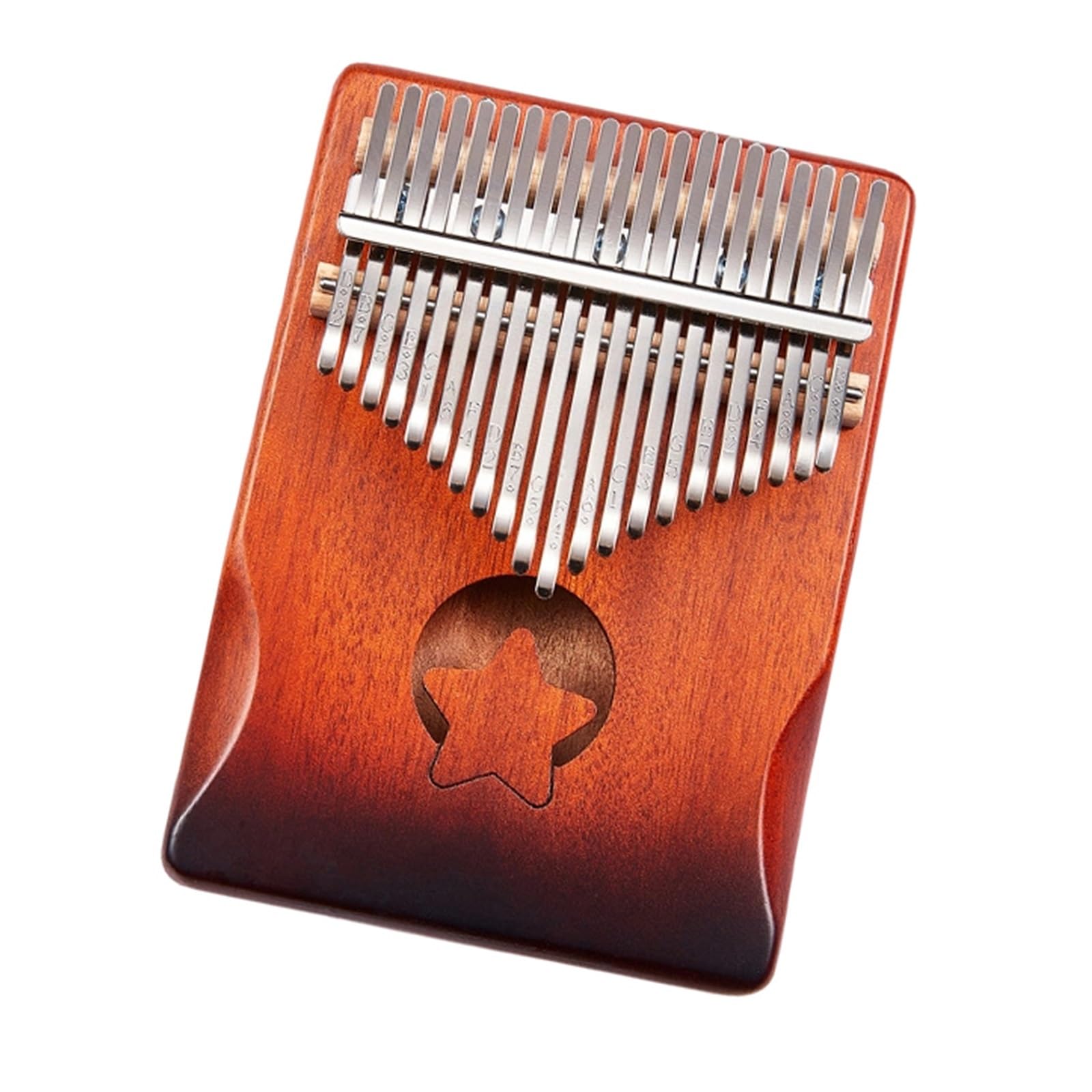 Thumb Piano 17 21 Note Kalimba Adatto A Principianti Adulti Strumento Colorato Kalimba(21 sounds 2)