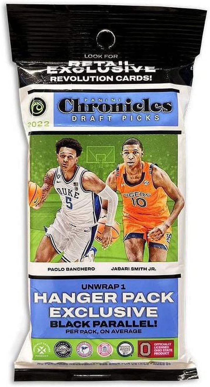 2022-23 Panini Chronicles Draft Picks Basketball Hanger Pack - Jumbo Fat Pack with 30 Cards