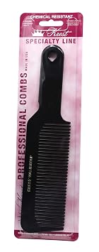 Krest 9001 Clipper Comb Blending Comb Cutting Combs Barber Combs 1 Pc. Black