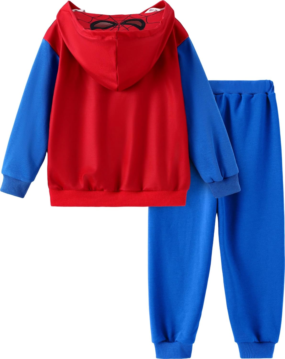 Marvel Spiderman Cosplay Costume Avengers 2 Pcs Pocket Hoodie&Pants Hulk Hooded Outfit Venom Captain America Apparel Kid 2-9Y - Image 2