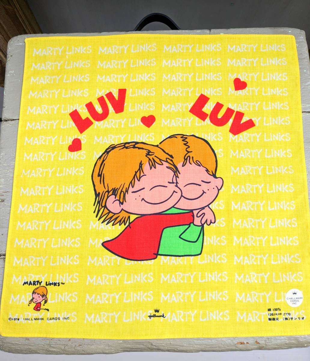 Amazon.co.jp: 昭和レトロ MARTY LINKS マーティリンクス ハンカチ
