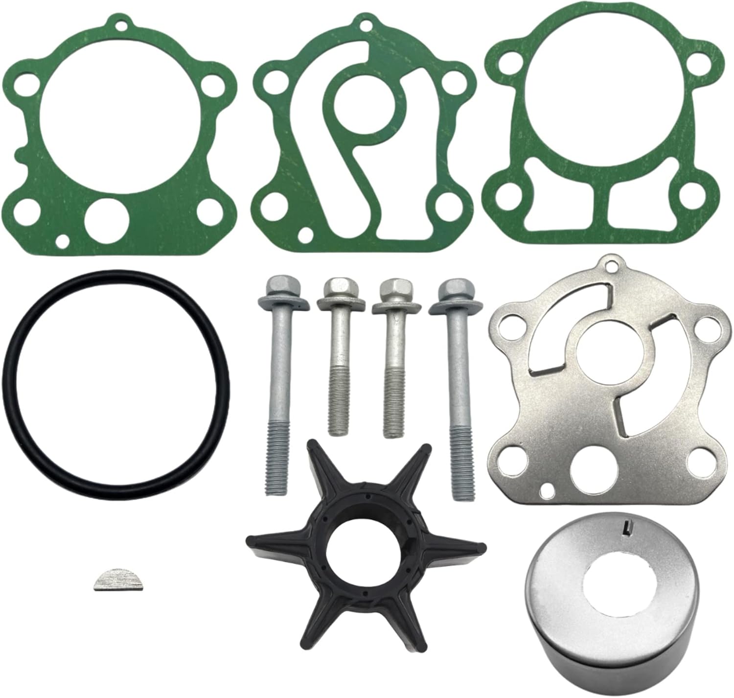 692W0078 Water Pump Impeller Kit for Yamaha Outboard Marine 2 Stroke 60 70 75 85 90 HP Motors 692-W0078-00-00