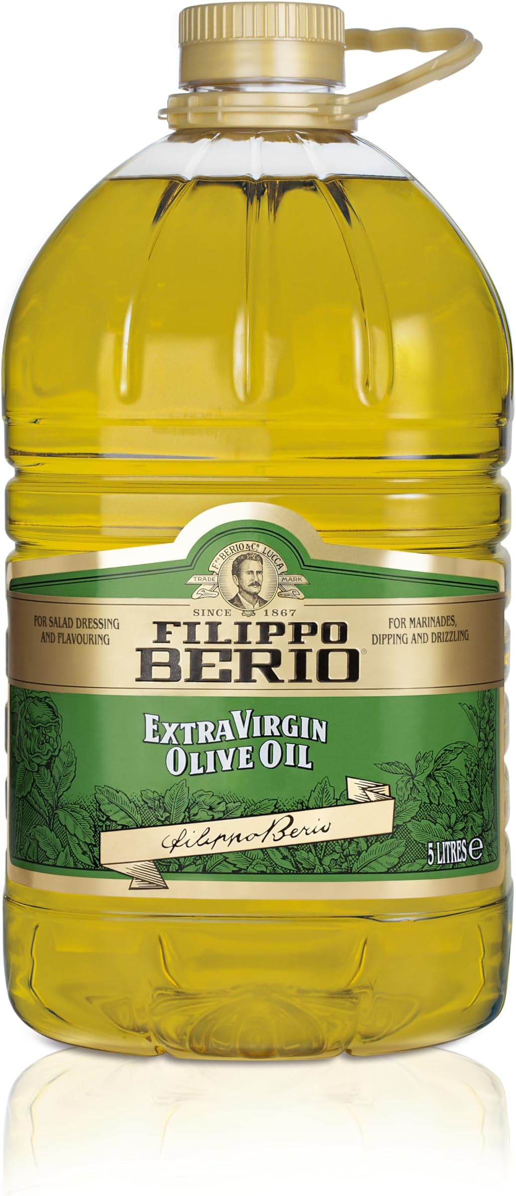Extra Virgin Olive Oil, Large Bottle (5 Litres)