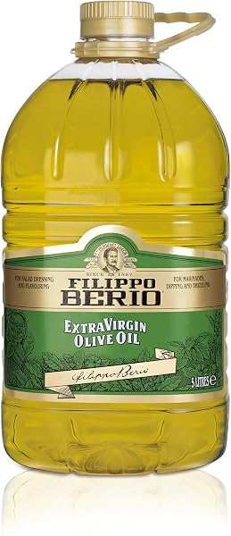 Filippo Berio Extra Virgin Olive Oil, Large Bottle (5 Litres) - 1