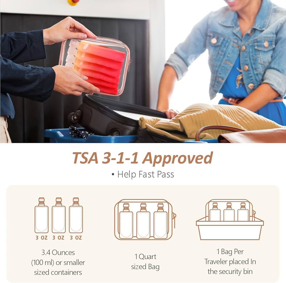 Amazon.com: PACKISM Travel Pouches for Toiletries - 12 Pack Leak