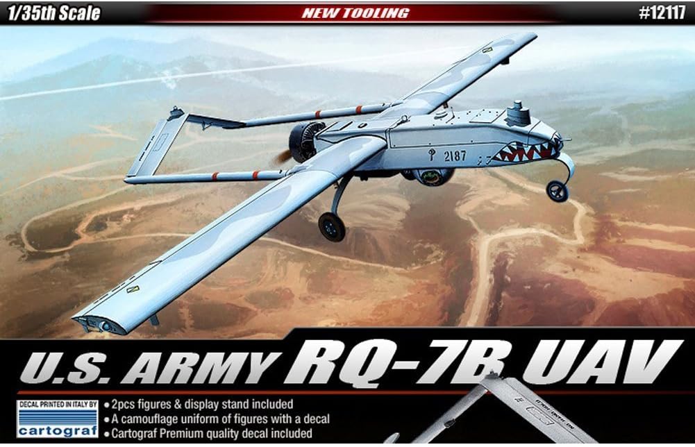 Academy Models RQ-7B Shadow UAV 1:35 Plastic Kit