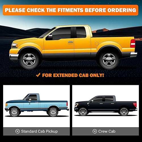 Miniatura 23 de Cable de pestillo de puerta trasera para Ford E150 E250 E350 E450 Van 1992-2014 Lado trasero izquierdo del conductor Pestillo de puerta superior e