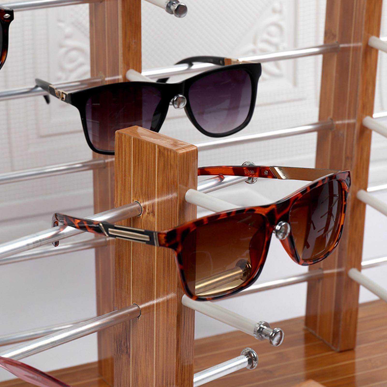 Brillenständer – Brillenhalter-Ständer | Sonnenbrillenständer | Brillenständer aus | Brillenständer für Zuhause | Sonnenbrillenregal aus für Brillengeschäft