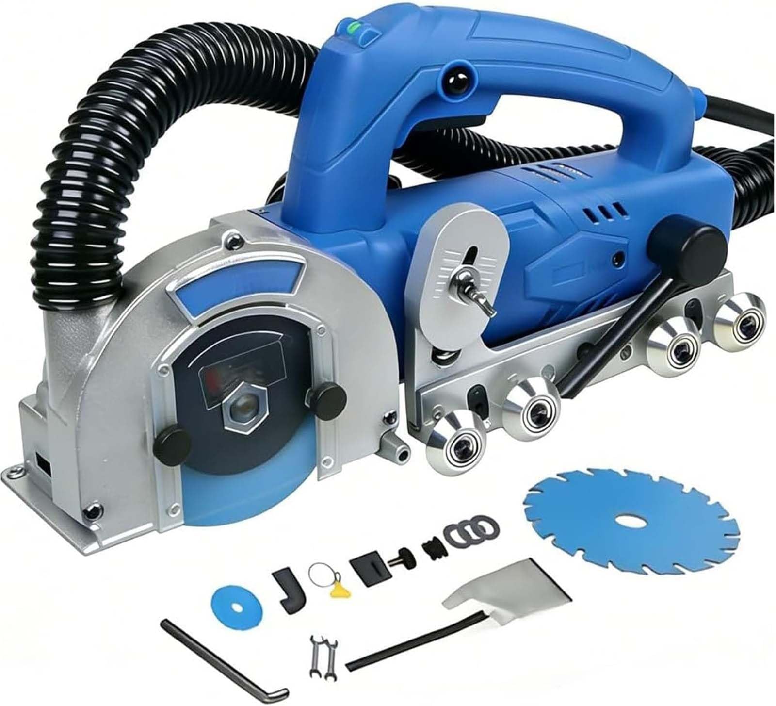 GTHTUHFD Electric Tile Degrout Tool, 1200W High Efficiency Gap Cleaner For Diy Regrouting, 9000Rpm Rotary Action Ideal For Cleaning Old Cement Between Tiles