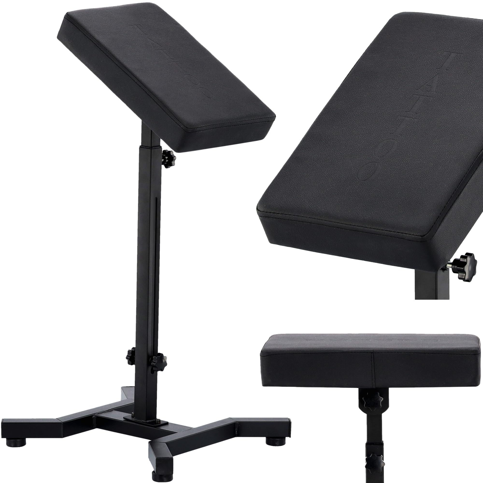 Calissimo Armlehne mit Basis für Kosmetik-Tätowierung SPA Schwarz