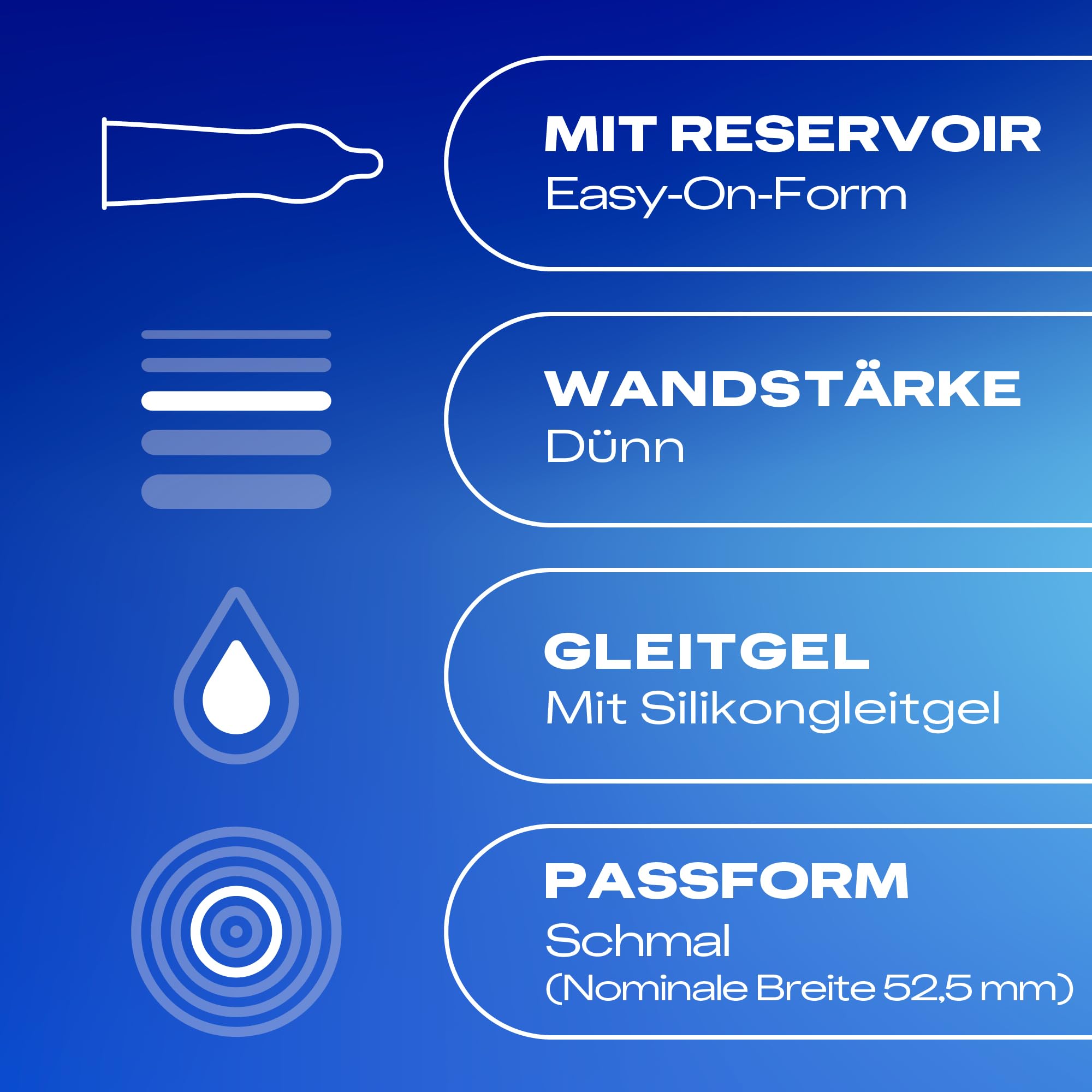 Durex Gefühlsecht Slim Fit Kondome 3 x 10 Stück