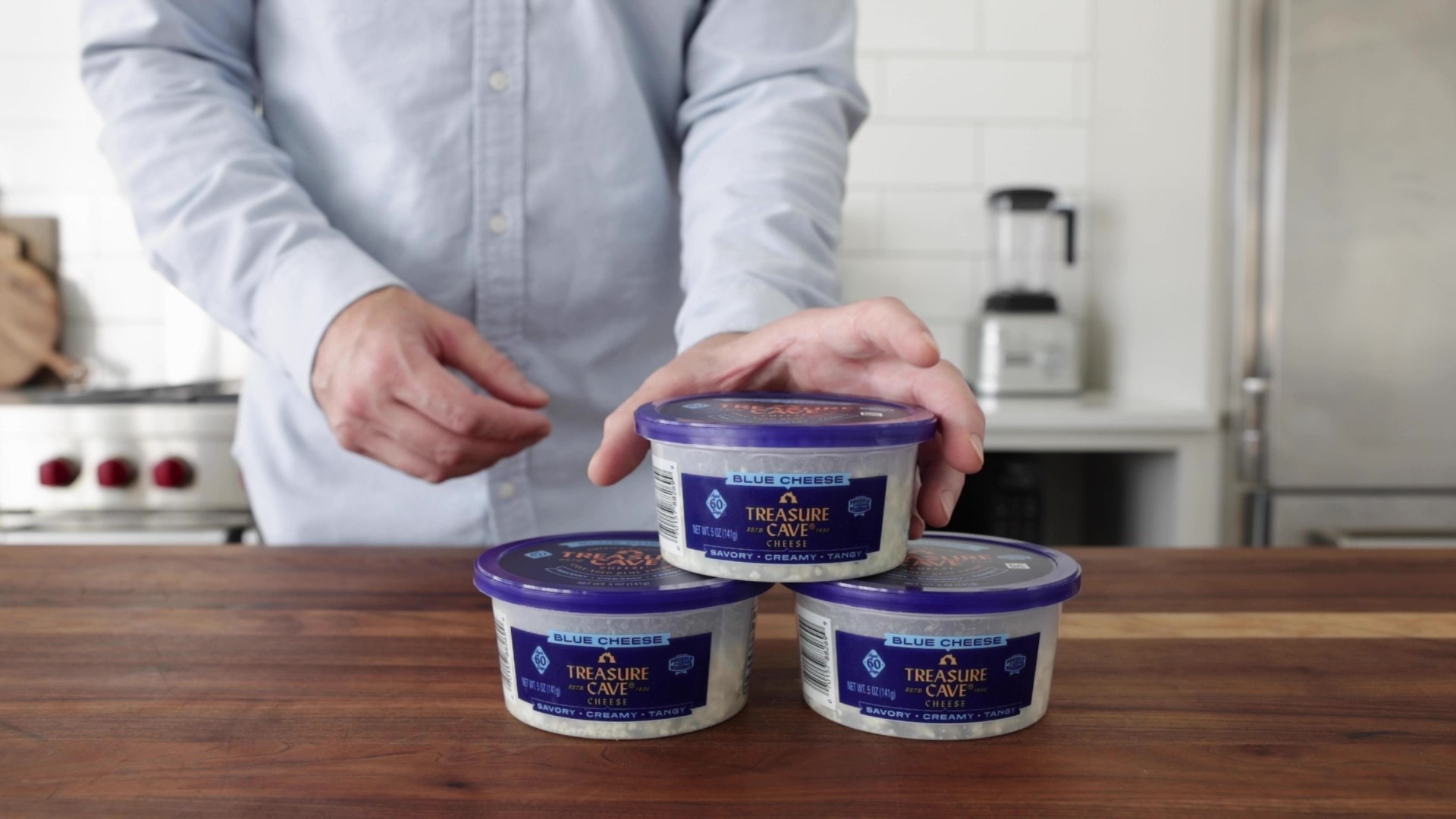 Amazon.com: Treasure Cave, Crumbled Blue Cheese, 5 oz : Grocery