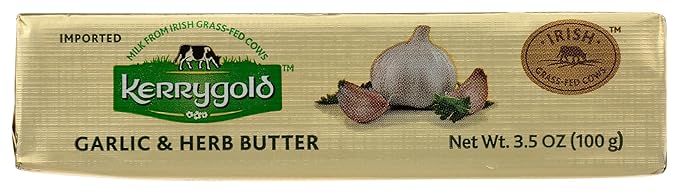 kerrygold Imported Garlic and Herbed Butter AllNatural Butter Made with