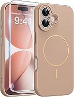 Vista 21 de FNTCASE - Funda para iPhone 15, iPhone 14 y iPhone 13, magnética, translúcida, fina y antigolpes, protección de grado militar, resistente a caídas