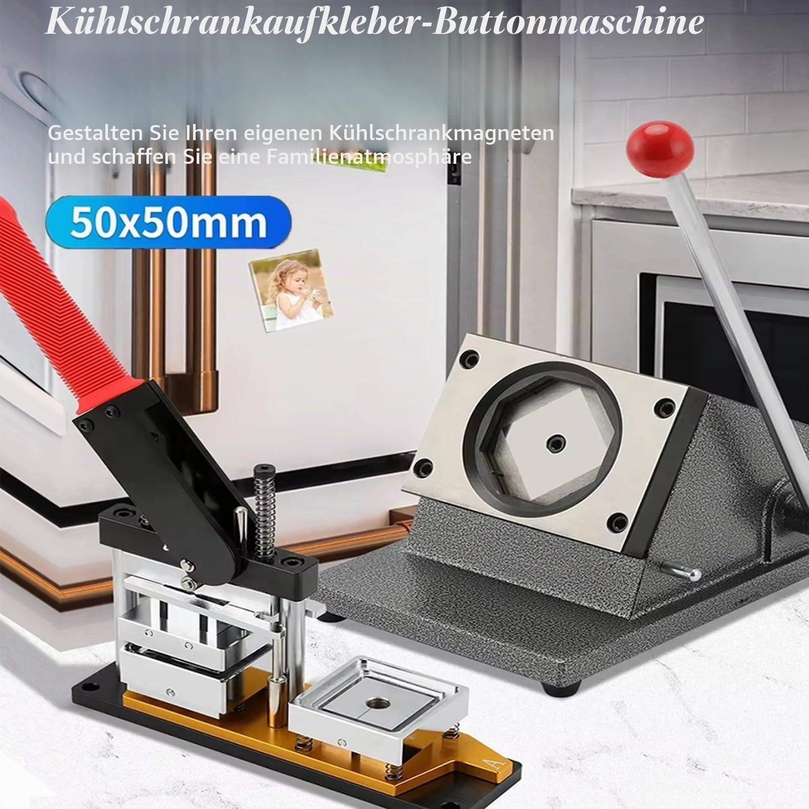 1000 Sets von Verbrauchsmaterialien, 1000 Stück, Verbrauchsmaterialien, DIY-Kühlschrankmagnete, Pin-Maschinen-Verbrauchsmaterialien (ohne Maschine)
