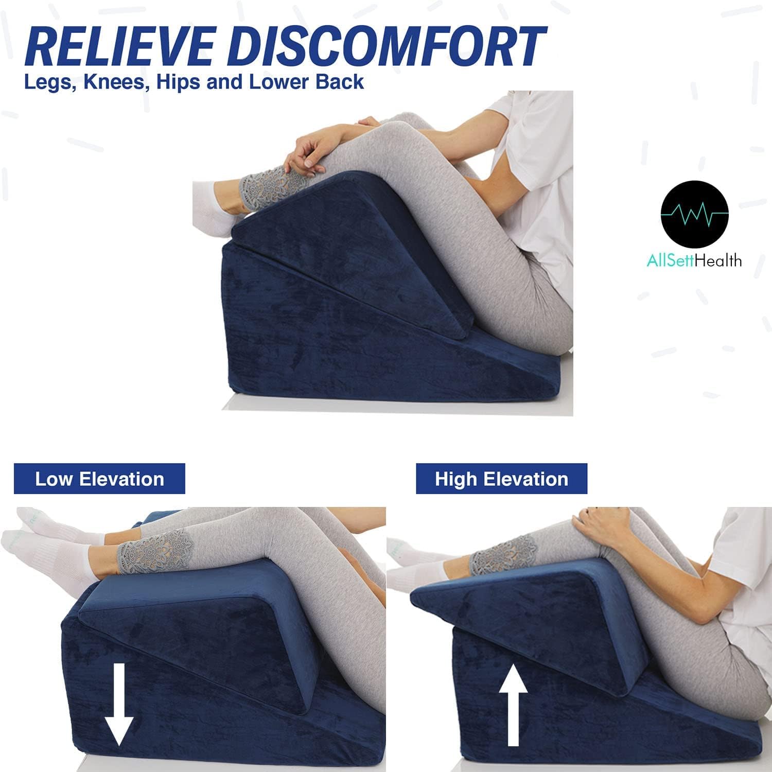 low wedge pillow