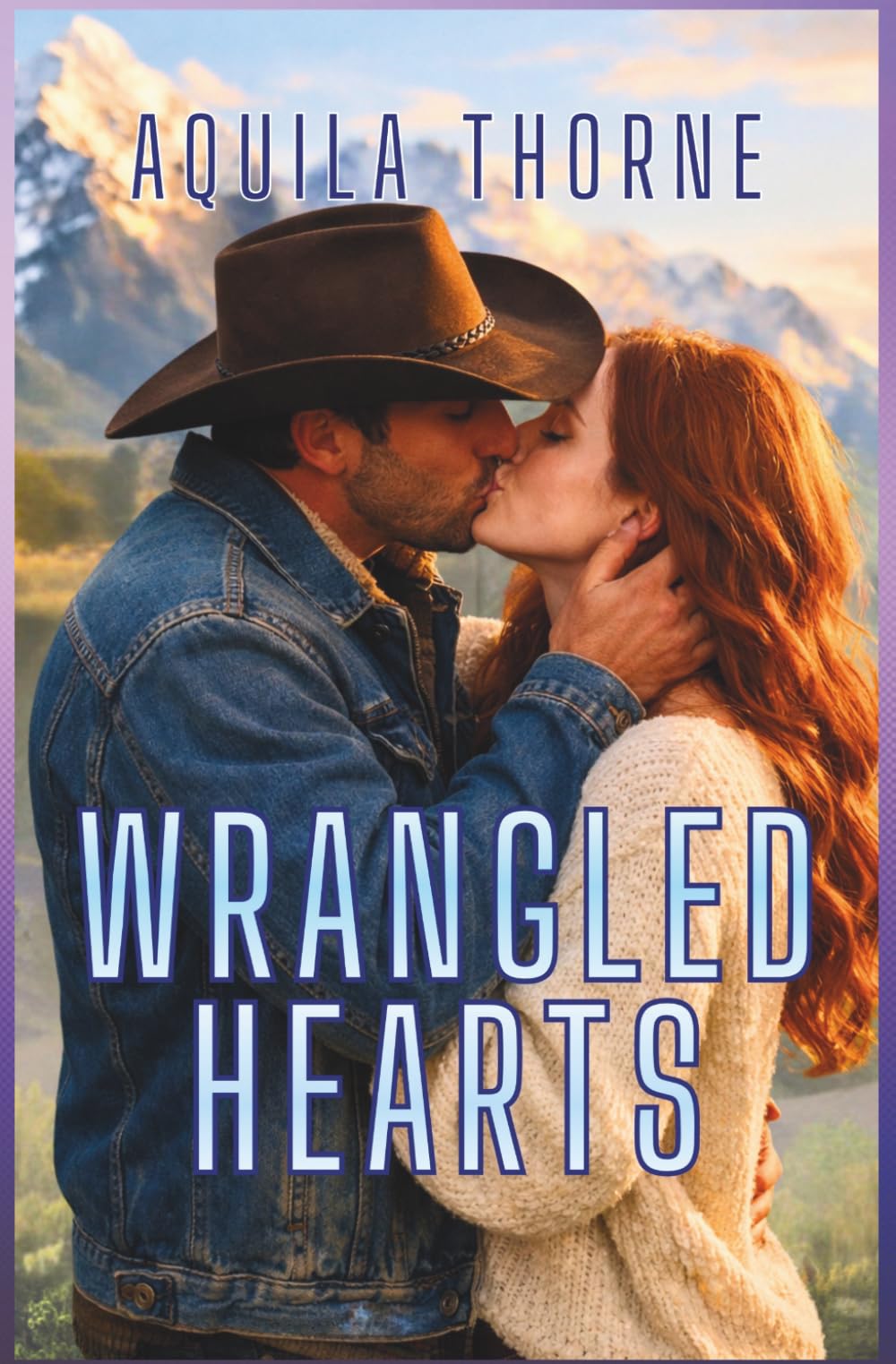 Wrangled Hearts: A single mom, grumpy sunshine western romance (Wolf Creek)