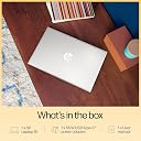 HP 15 Laptop | AMD Ryzen 7 5825U |16GB DDR4 RAM | 512GB SSD |15.6" (39.6 cm) FHD Display |AMD Radeon Graphics| Backlit KB | FHD Camera| Win 11| MS Office 2024 + M365*(1-Yr) | Silver |1.59kg |fc0533AU gallery image