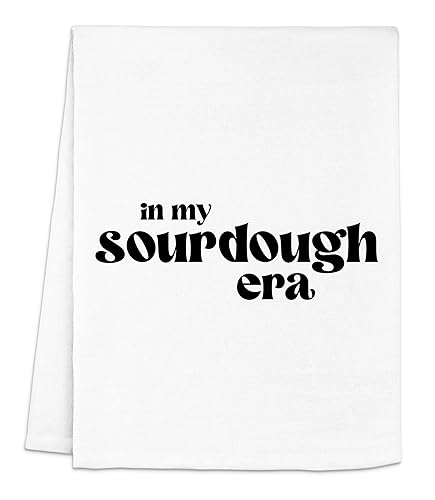 Miniatura 11 de Moonlight Makers, All You Knead Is Love, Flour Sack Kitchen Towel, Sweet Housewarming Gift, Funny Dish Towel, Farmhouse Kitchen Décor, (White)